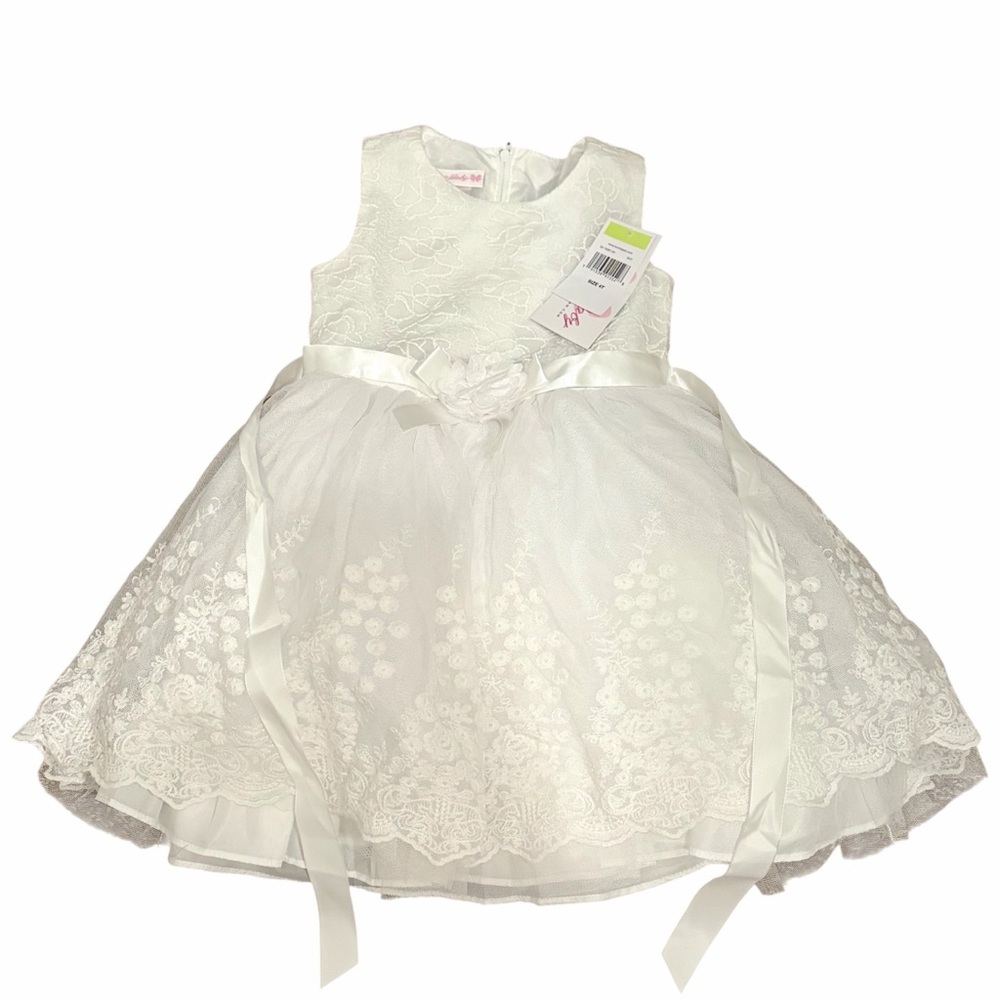 Girls 4T NWT White Dress